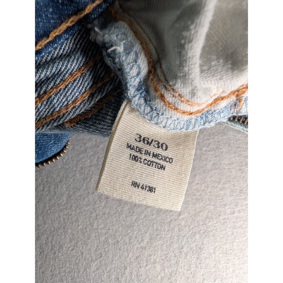 Polo Ralph Lauren 867 Classic Fit Blue Jeans Mens 36x30 Straight Leg ( Mexico ) - Picture 13 of 14